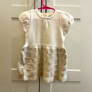 Baby holiday sweater dress 6-12 months, NWT